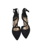 Pantofi dama Tamaris 37, material textil, negru - imagine 3