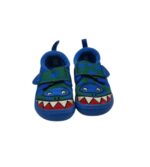Tenisi copii Clarks 20 material textil, albastru negru - imagine 3