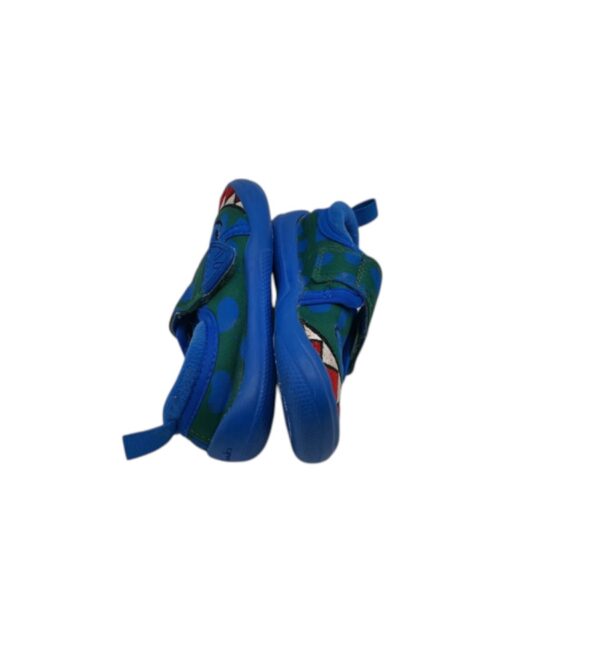 Tenisi copii Clarks 20 material textil, albastru negru - imagine 4