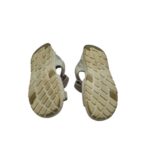Sandale copii Ecco 26, piele, gri crem - imagine 5