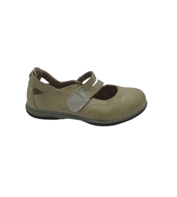 Mocasini dama 38, imitatie de piele, bej - imagine 1