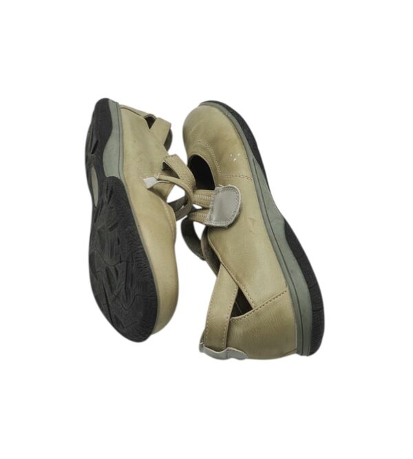 Mocasini dama 38, imitatie de piele, bej - imagine 4