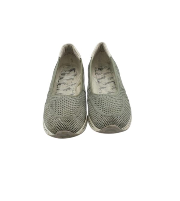 Espadrile dama Medicus 38, material textil, gri - imagine 3