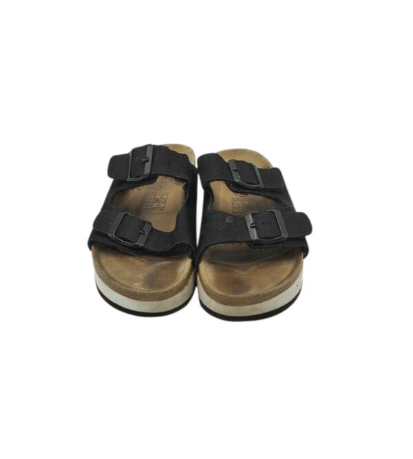 Saboti dama Esmara 36, material textil, negru - imagine 3