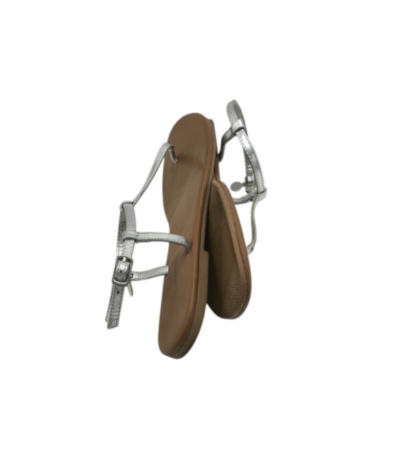 Sandale dama Hallhuber 37, piele, gri - imagine 4