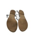 Sandale dama Hallhuber 37, piele, gri - imagine 5