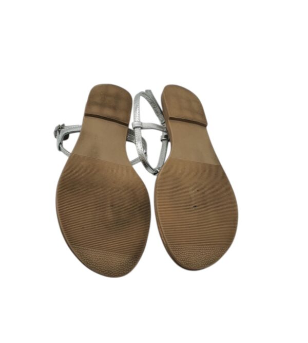 Sandale dama Hallhuber 37, piele, gri - imagine 5