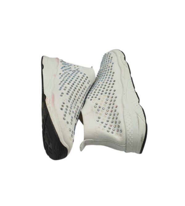 Adidasi dama 40, material textil, alb - imagine 4