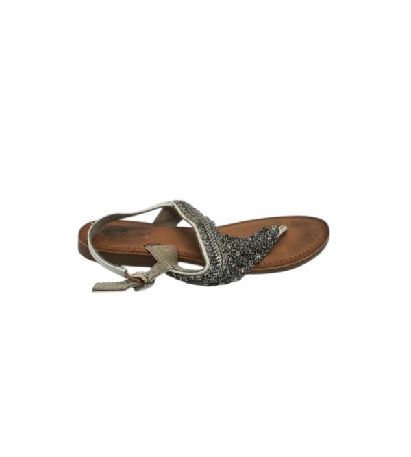 Sandale dama Gioseppo 36, imitatie de piele, gri - imagine 1