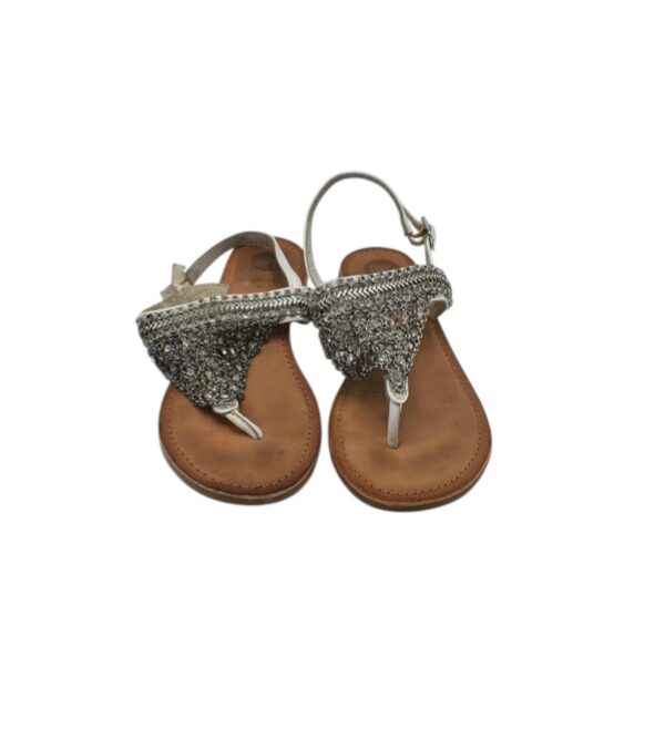 Sandale dama Gioseppo 36, imitatie de piele, gri - imagine 3