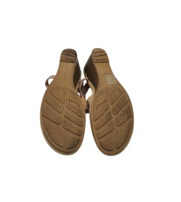 Sandale dama Ella 39, imitatie de piele , auriu - imagine 5