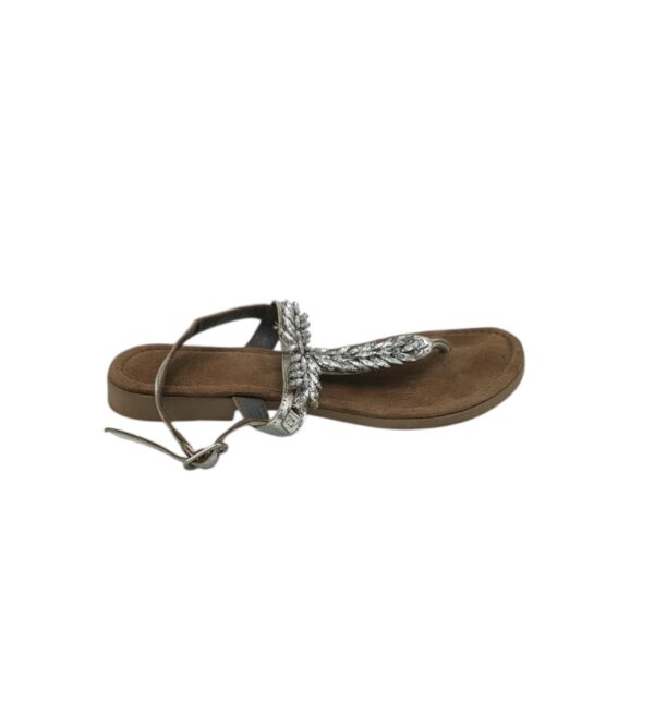 Sandale dama Marco Tozzi 38, imitatie de piele, gri - imagine 1