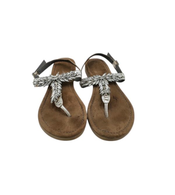 Sandale dama Marco Tozzi 38, imitatie de piele, gri - imagine 3