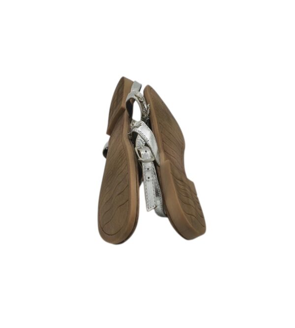 Sandale dama Marco Tozzi 38, imitatie de piele, gri - imagine 4