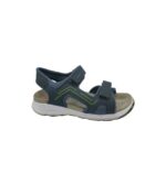 Saboti copii Superfit 38, imitatie de piele, material textil, albastru