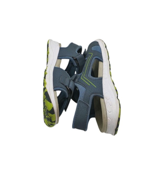 Saboti copii Superfit 38, imitatie de piele, material textil, albastru - imagine 4