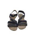 Sandale dama Gabot 40, piele intoarsa, material textil, negru - imagine 3