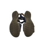Sandale dama Gabot 40, piele intoarsa, material textil, negru - imagine 5