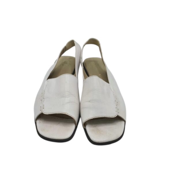 Sandale dama Aerosoles 39, piele, alb - imagine 3