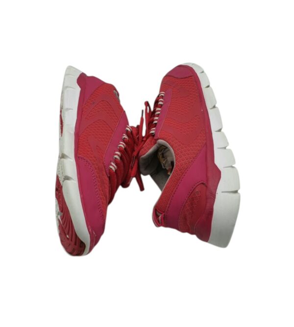 Adidasi dama Crane 39, material textil, imitatie de piele, rosu roz - imagine 4