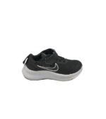 Adidasi copii Nike 28, material textil, negru