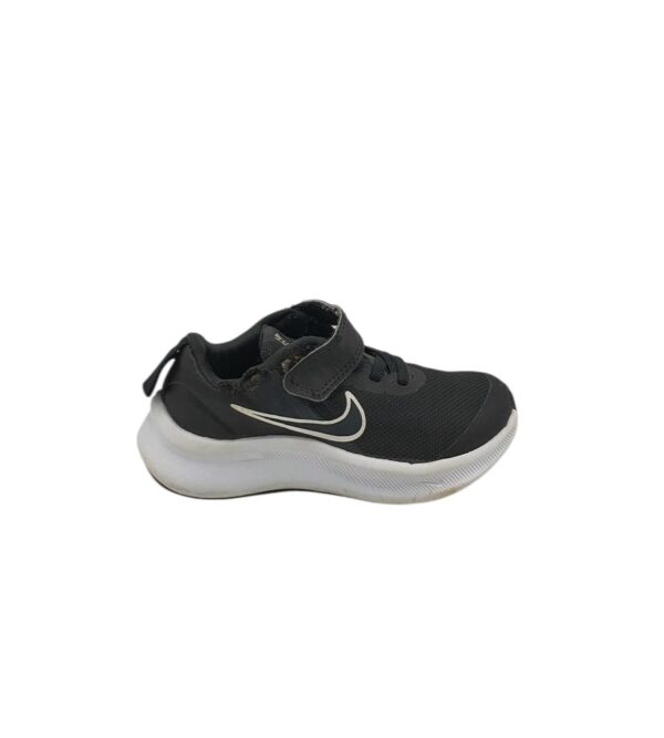 Adidasi copii Nike 28, material textil, negru - imagine 1