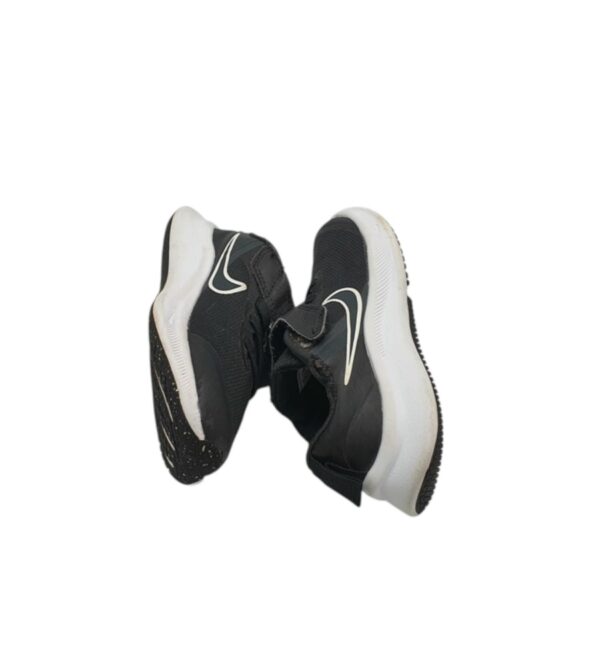 Adidasi copii Nike 28, material textil, negru - imagine 4