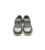 Adidasi copii Kangaroos 23, imitatie de piele, alb gri - imagine 3