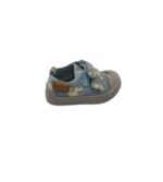 Tenisi copii D.D.Step 21, material textil, albastru alb