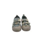 Tenisi copii D.D.Step 21, material textil, albastru alb - imagine 3