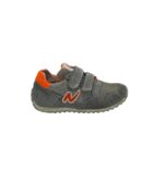 Adidasi copii Naturino 31, piele intoarsa, material textil, gri