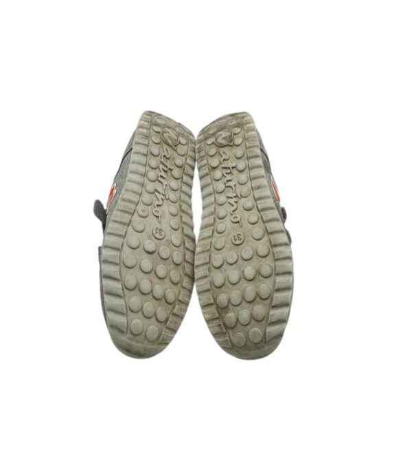 Adidasi copii Naturino 31, piele intoarsa, material textil, gri - imagine 5