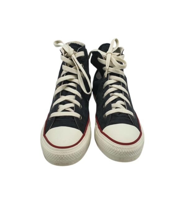 Tenisi dama Converse 39, material textil, negru - imagine 3