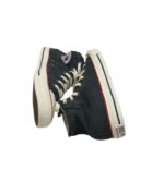 Tenisi dama Converse 39, material textil, negru - imagine 4
