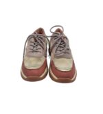 Adidasi dama TU 36, material textil, alb roz - imagine 3