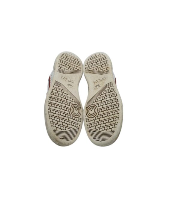 Adidasi copii Adidas 27, imitatie de piele, alb - imagine 5