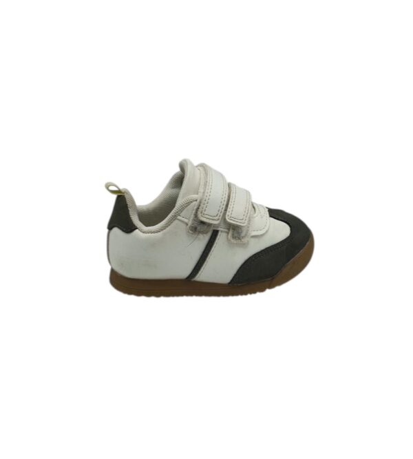 Adidasi copii Primark 25, imitatie de piele, alb - imagine 1
