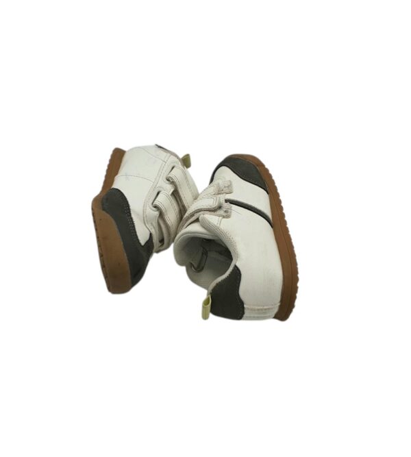Adidasi copii Primark 25, imitatie de piele, alb - imagine 4