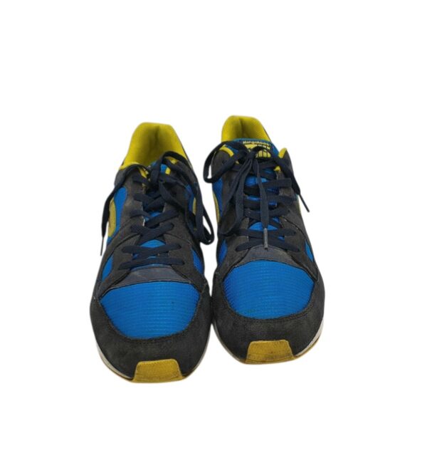 Adidasi barbati Kangaroos 46, material textil, imitatie de piele, negru albastru - imagine 3