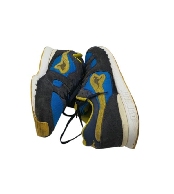Adidasi barbati Kangaroos 46, material textil, imitatie de piele, negru albastru - imagine 4