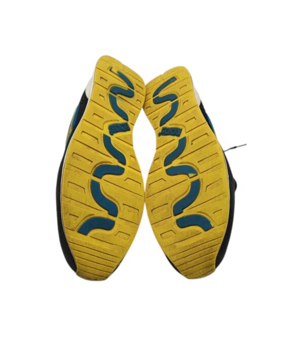 Adidasi barbati Kangaroos 46, material textil, imitatie de piele, negru albastru - imagine 5
