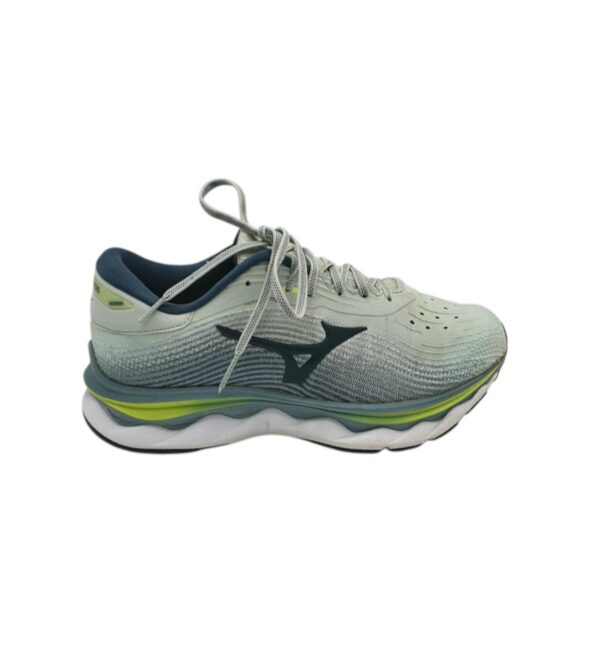 Adidasi barbati Mizuno 42.5, material textil, gri - imagine 1