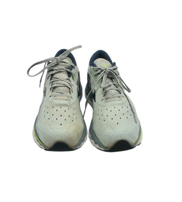 Adidasi barbati Mizuno 42.5, material textil, gri - imagine 3