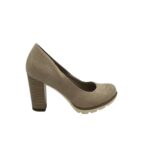 Pantofi dama Marco Tozzi 36, material textil, bej
