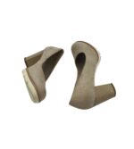 Pantofi dama Marco Tozzi 36, material textil, bej - imagine 4