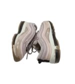 Adidasi dama Nike 39, material textil, bej gri - imagine 4