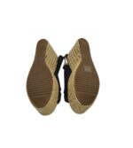Sandale dama Morgan Teilor 40, material textil, negru - imagine 5