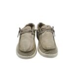 Pantofi dama Dude 39, material textil, gri - imagine 3