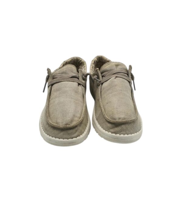 Pantofi dama Dude 39, material textil, gri - imagine 3