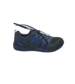 Adidasi barbati Crane 42, material textil, negru albastru